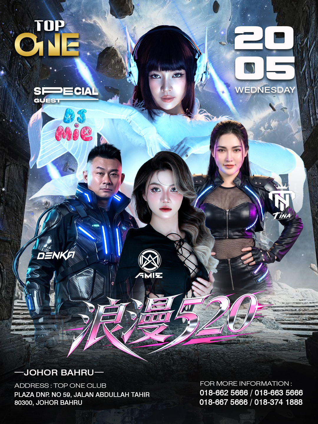 520 lineup